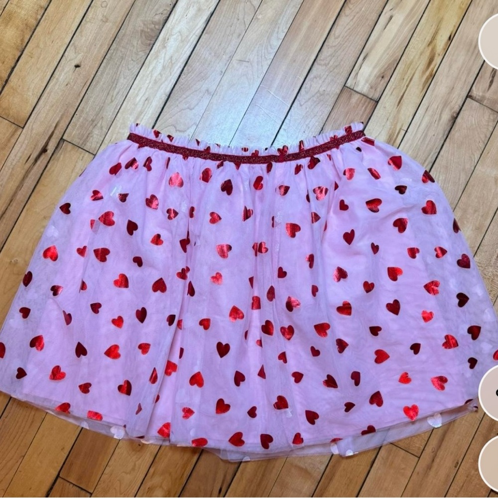 Heart Patterned Skirt